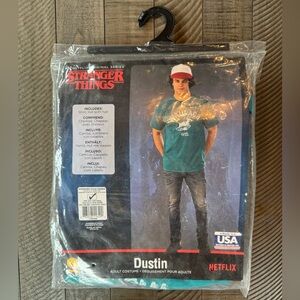 Stranger Things Dustin Adult Costume (One Size)